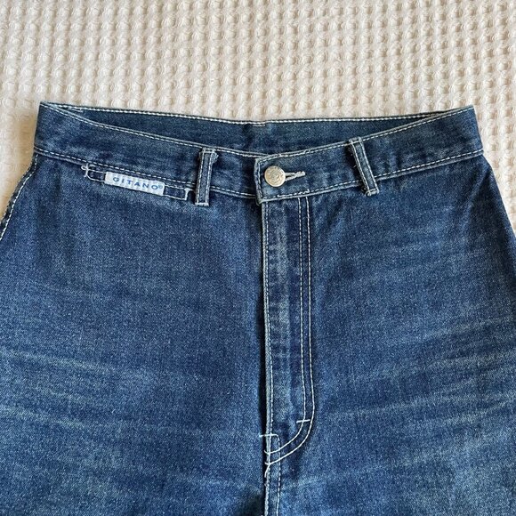 Vintage 1970s-80s Gitano straight leg jeans, size 10 - Picture 3 of 5